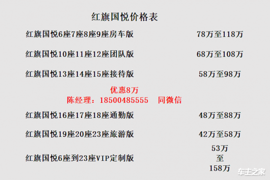 红旗国悦苏州落地优惠价多少钱
