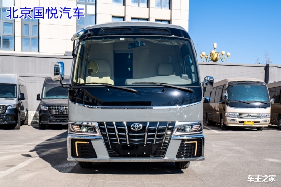 2026款凯萨皇冠丰田考斯特12座定制版商务车河北落地价多少钱